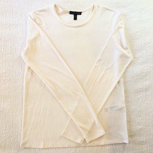 Eileen Fisher Silk Long-sleeve Top XS